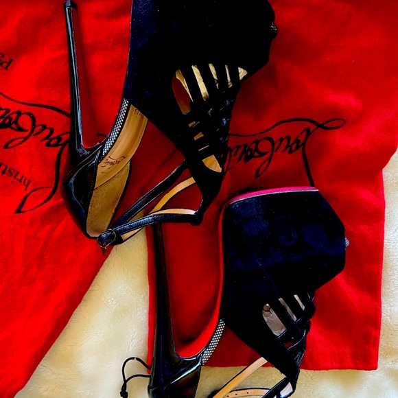 Authentic Christian Louboutin Carlota stiletto💥FLASH SALE!!💥DONT MISS DEAL💯🌟 - Picture 5 of 6